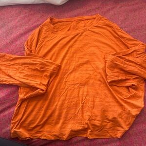 Lululemon orange top